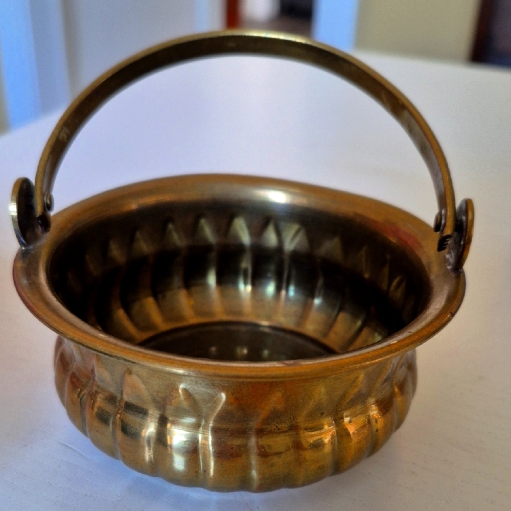 Vintage Brass  Bowl